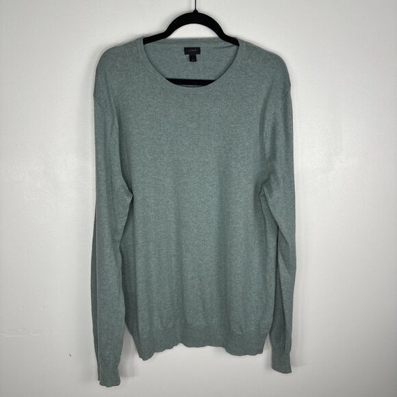 J.Crew Men’s Sweater Cotton Cashmere Blend Size Large - Picture 1 of 5